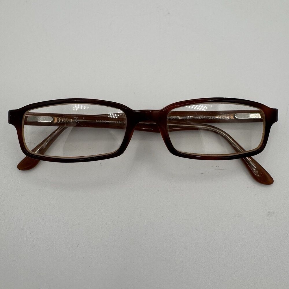 Ray‎ Ban RB5005 2010 49[]17 Sleek Slim Brown Eyeglasses Sunglasses Frames Only